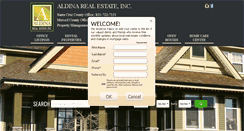 Desktop Screenshot of aldinarealestate.com
